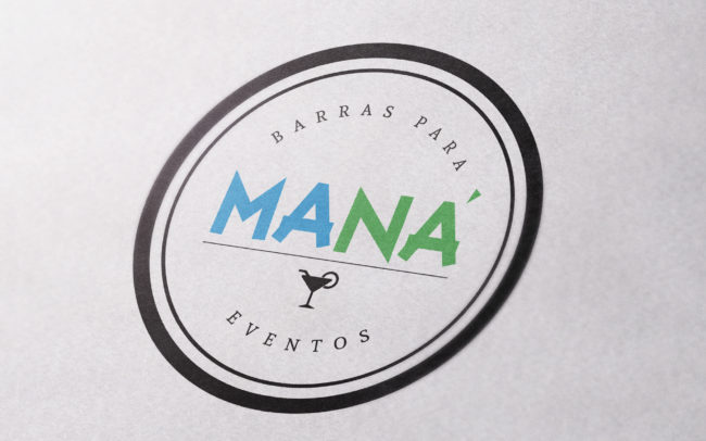 Mockup branding/logo Mana Delivery