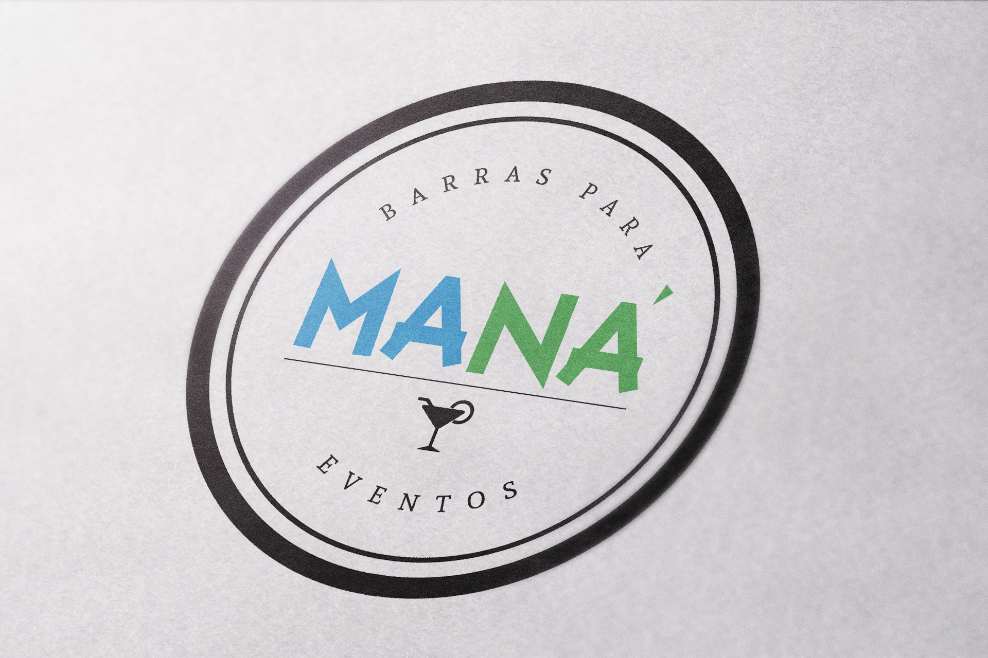 Mockup branding/logo Mana Delivery